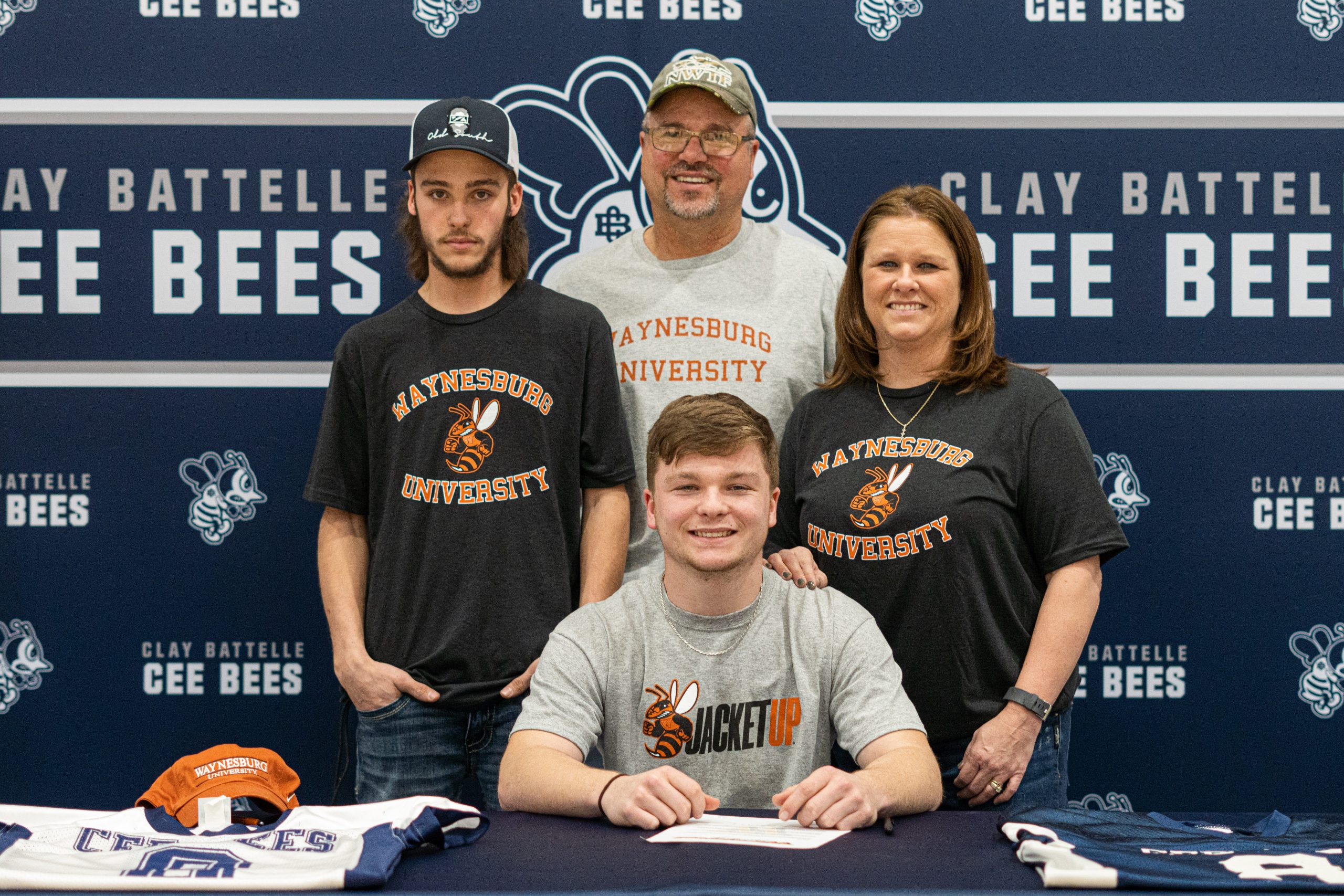 Clay-Battelle's Mason Chisler signs with Waynesburg for football